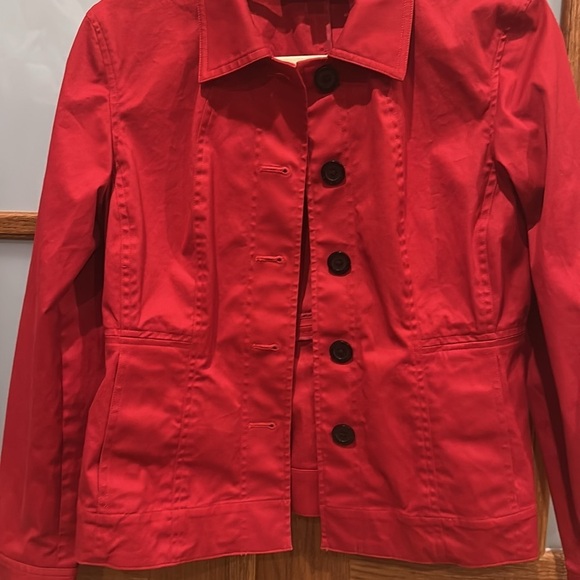 Jones New York Signature bold red jacket in good condition!​​​ - Picture 5 of 10